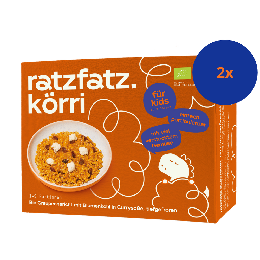 
                      
                        PROBIERPAKET M - ratzfatz Kinder-Fertiggerichte
                      
                    