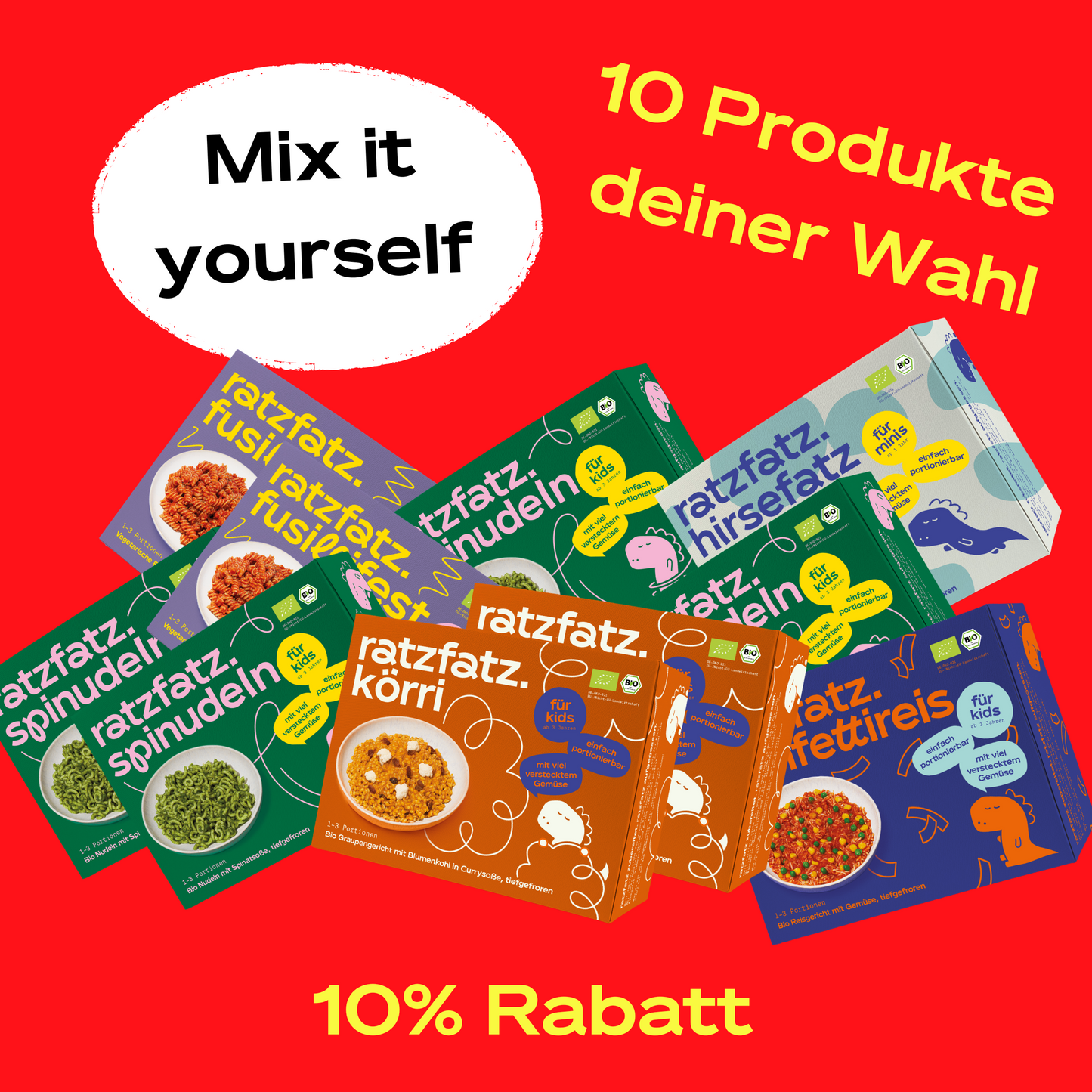 Mix it yourself - deine Lieblingsgerichte